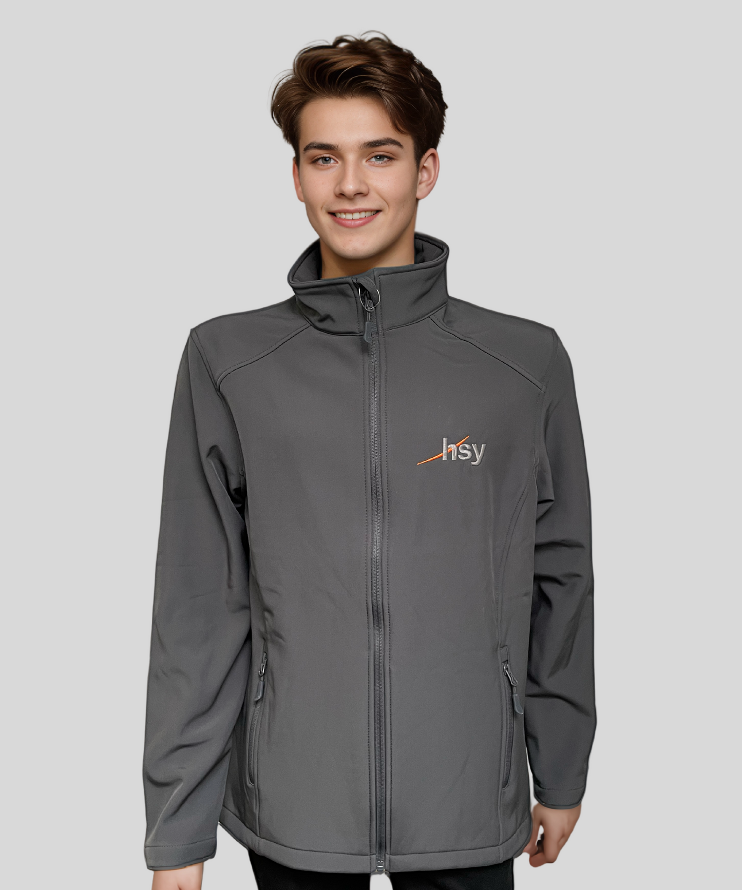 Men's Softshell Jacket - Slate Grey