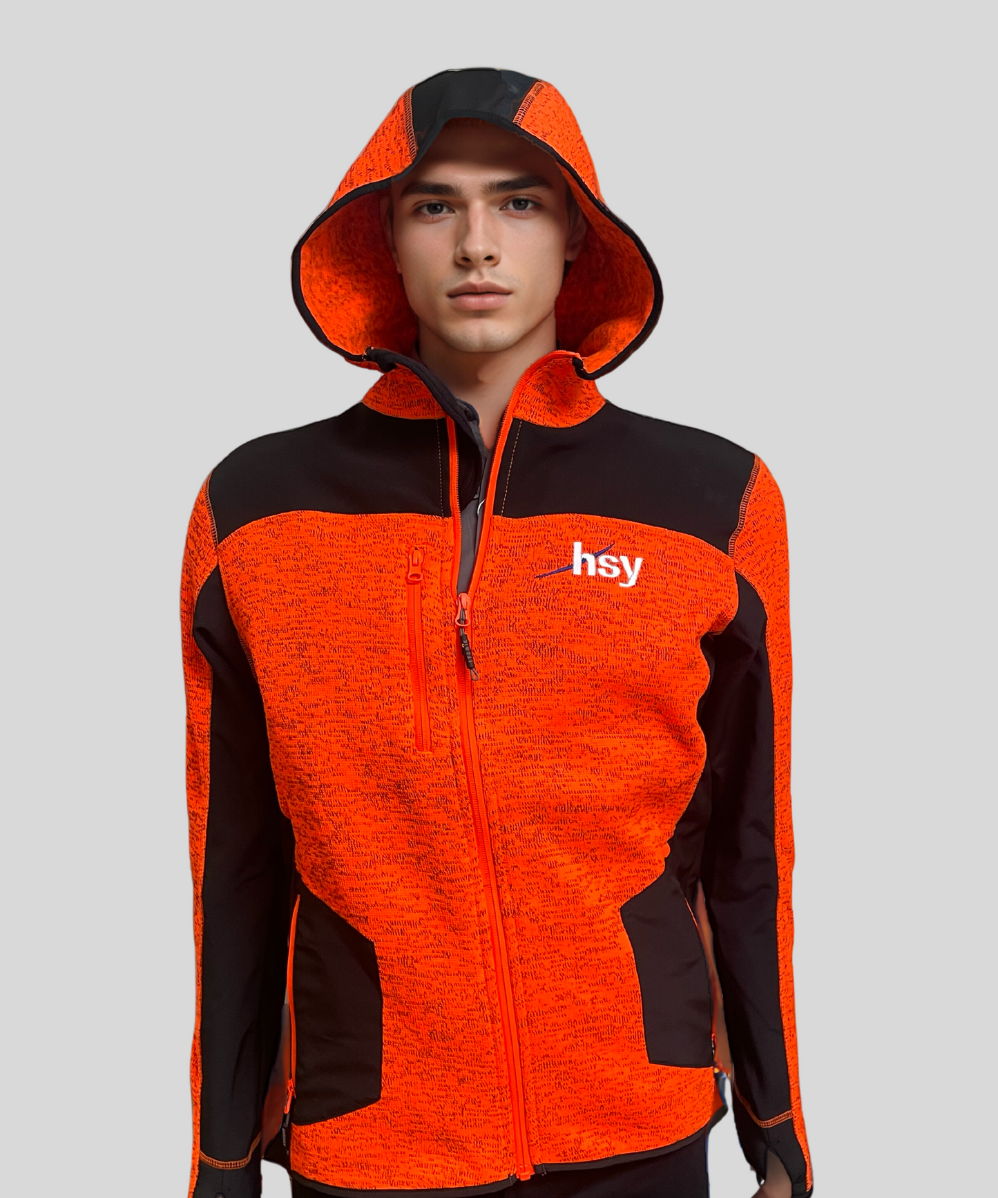 Men's Jacket - Orange