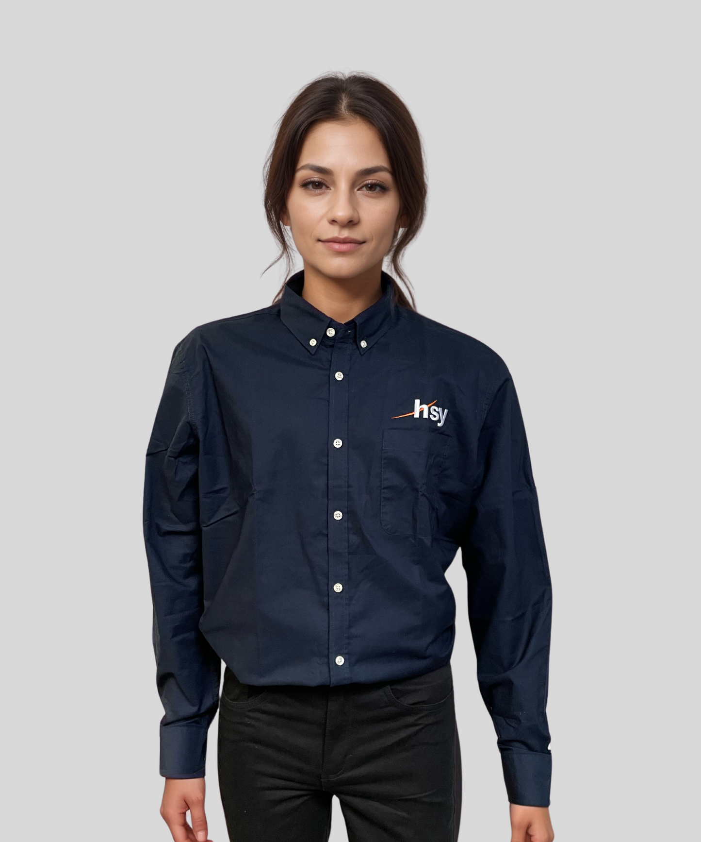 Women's Business Shirt - Navy