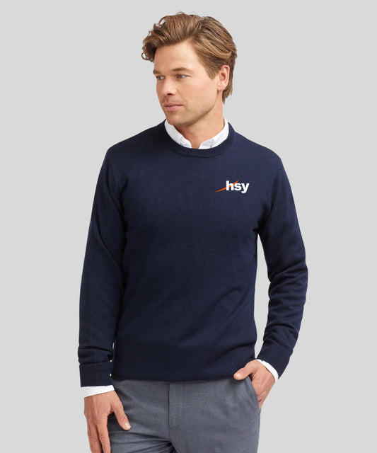 Men's Crew Knit - Navy