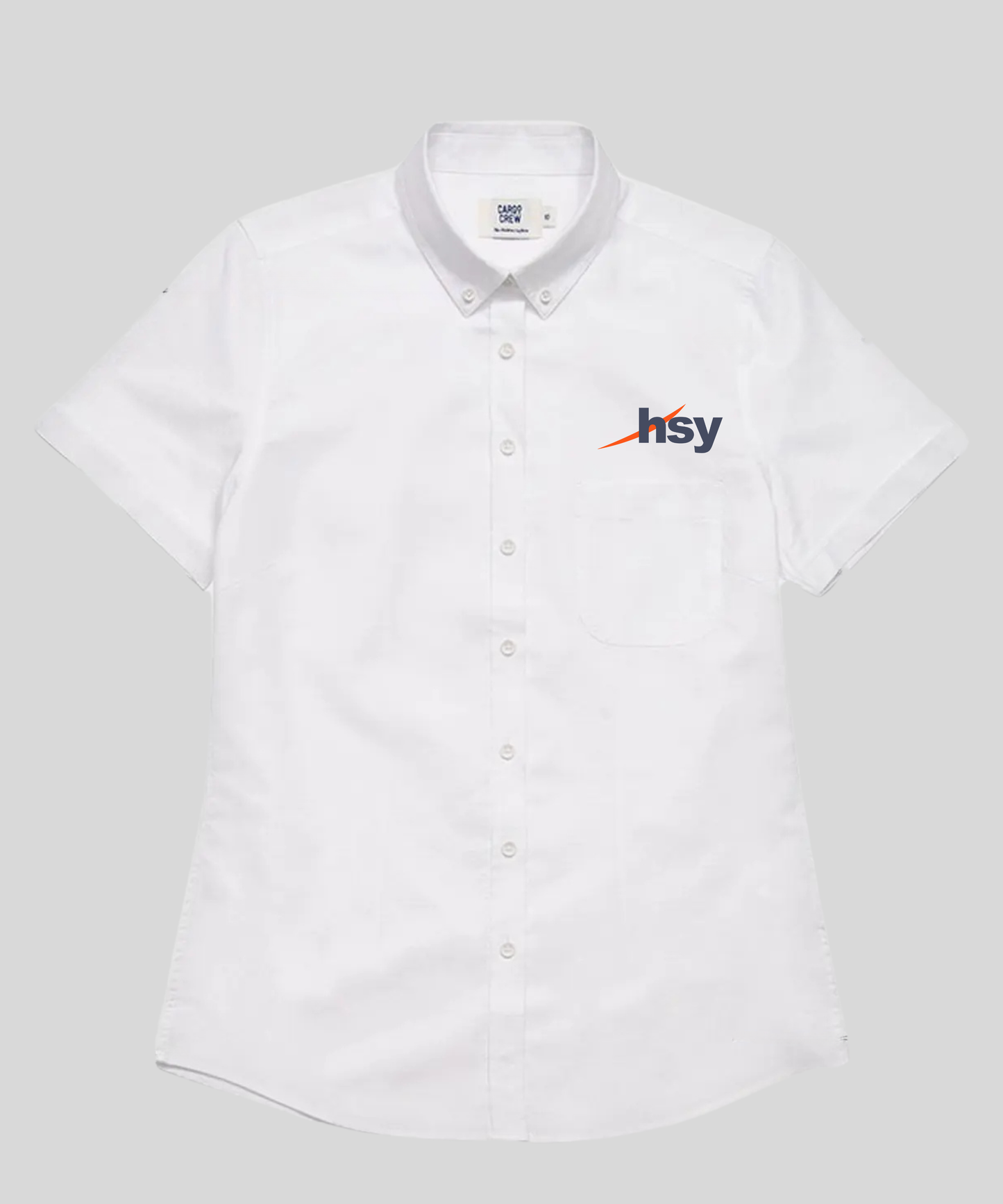 Men's Short Sleeve Business Shirt - White