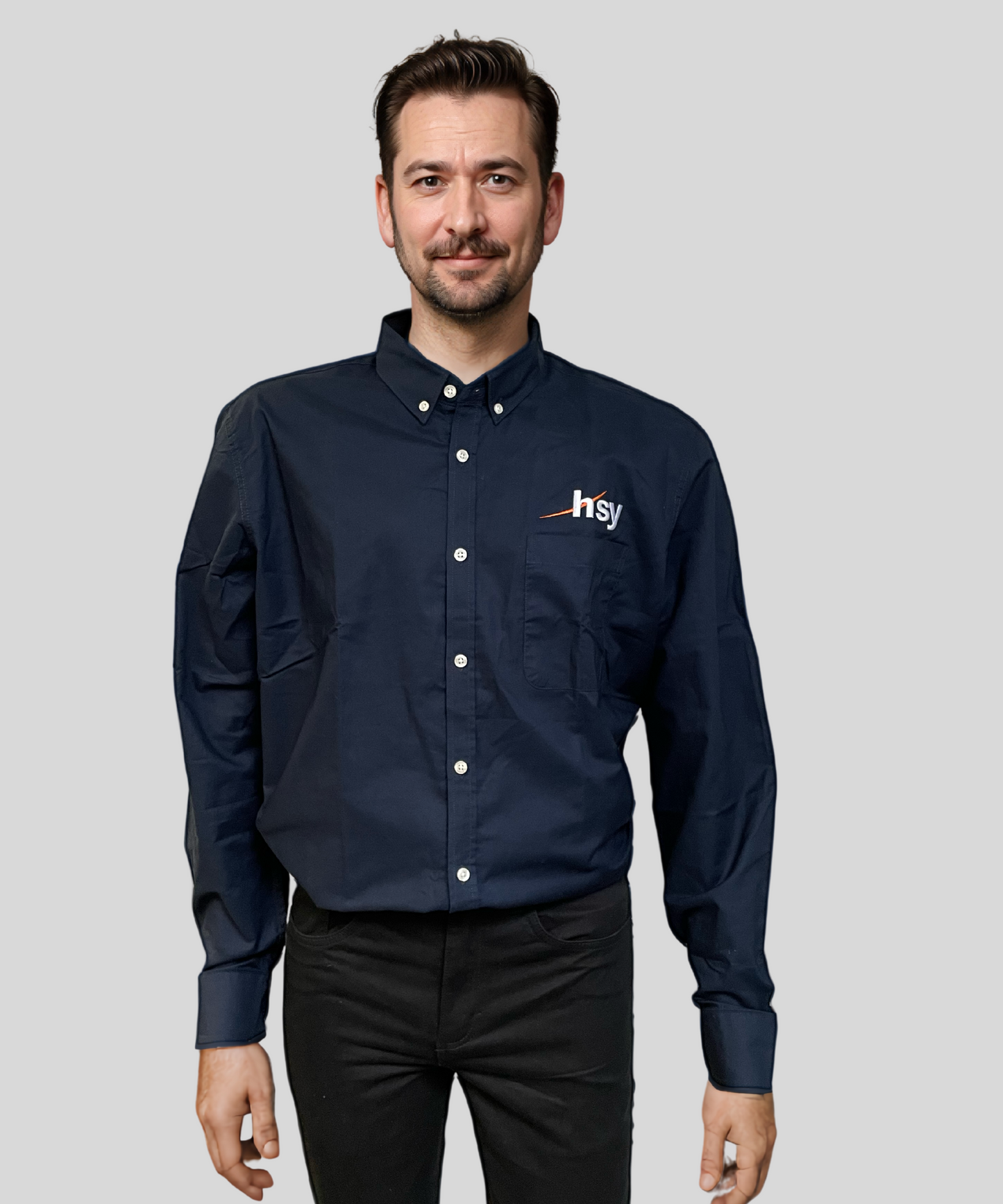 Men's Business Shirt - Navy