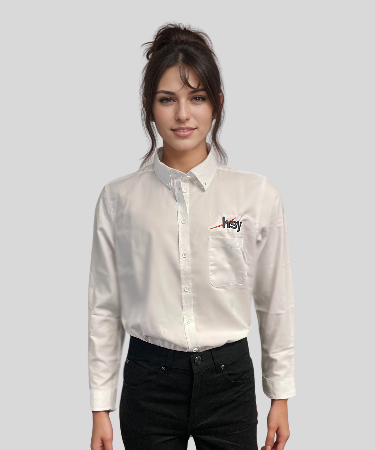 Women's Business Shirt - White