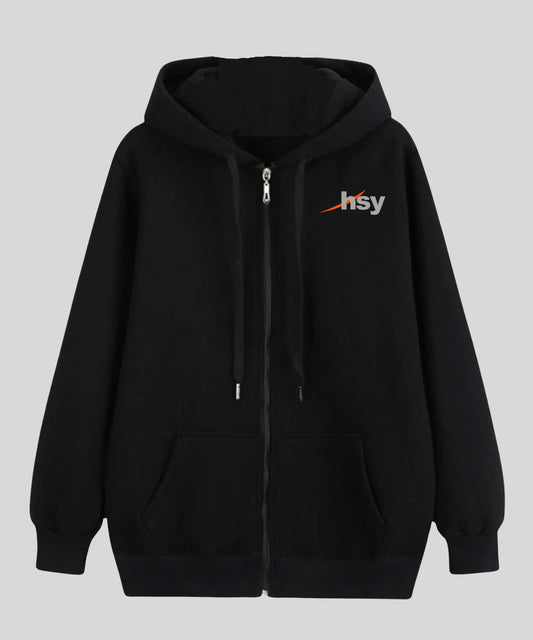 Unisex Zippered Hoodie