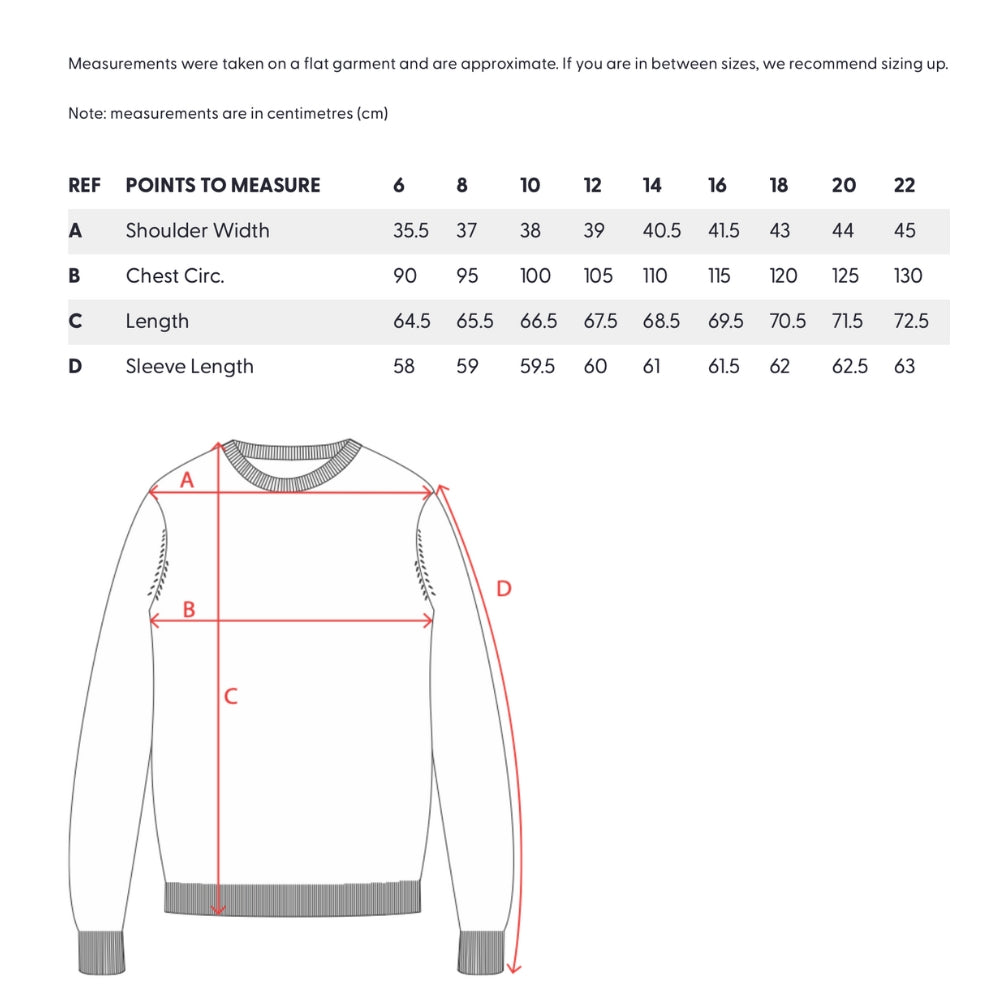 Women's Crew Knit - Navy